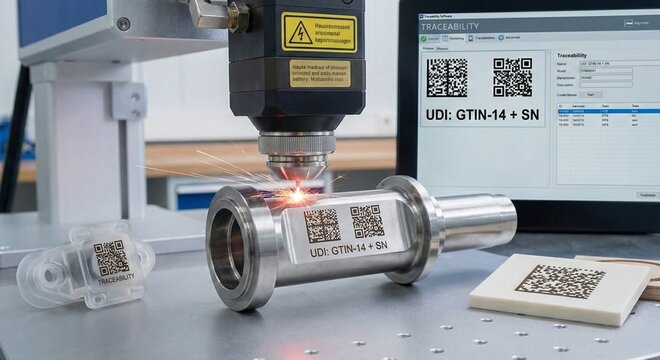 DataMatrix/QR & UDI: Praxis für Laserbeschriftung und Traceability